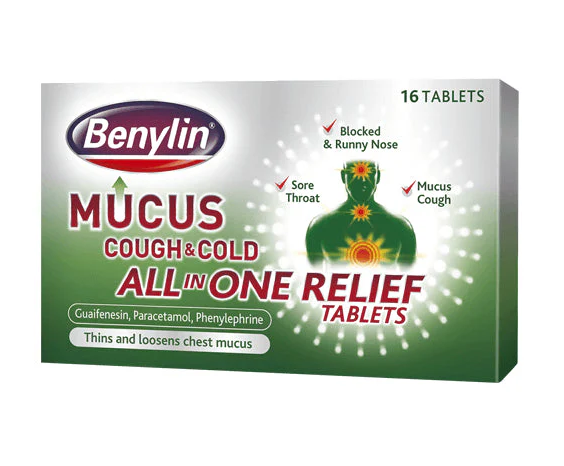 Benylin mucus cough and cold