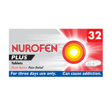 Nurofen Plus 200mg 32 Tablets