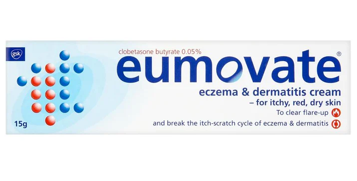 Eumovate eczema & dermatitis cream 15g